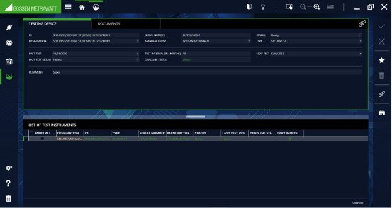 儀器儀表測(cè)試軟件