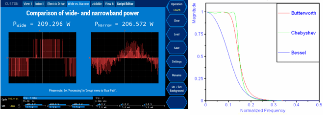 功率分析儀濾波設置